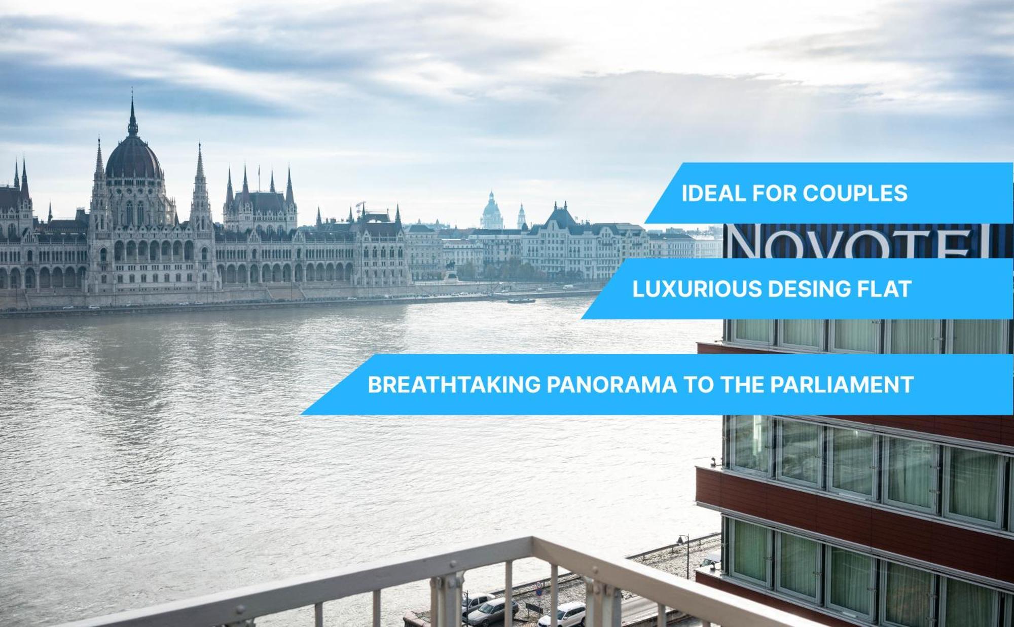 Riverside Luxury Panorama Home - Smarttv, Fastwifi Budapeste Exterior foto